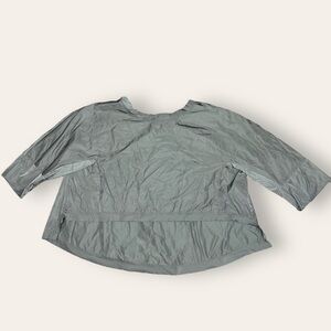 PLANET boxy handkerchief nylon top